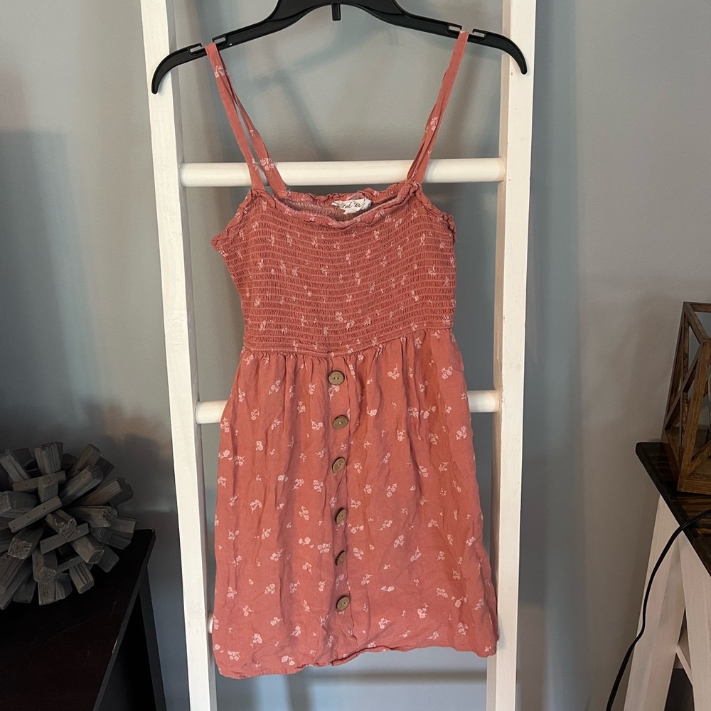 Pink rose brand dress